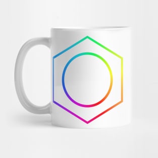 Benzene Ring Rainbow Mug